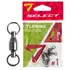 Вертлюжок Select Turbo Swivel #1 (5 шт / уп), Размер: #1 (17 мм), фото 